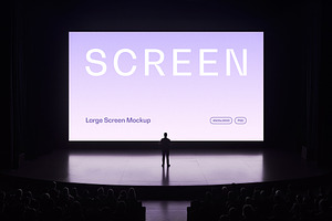 Stage Screen Mockup