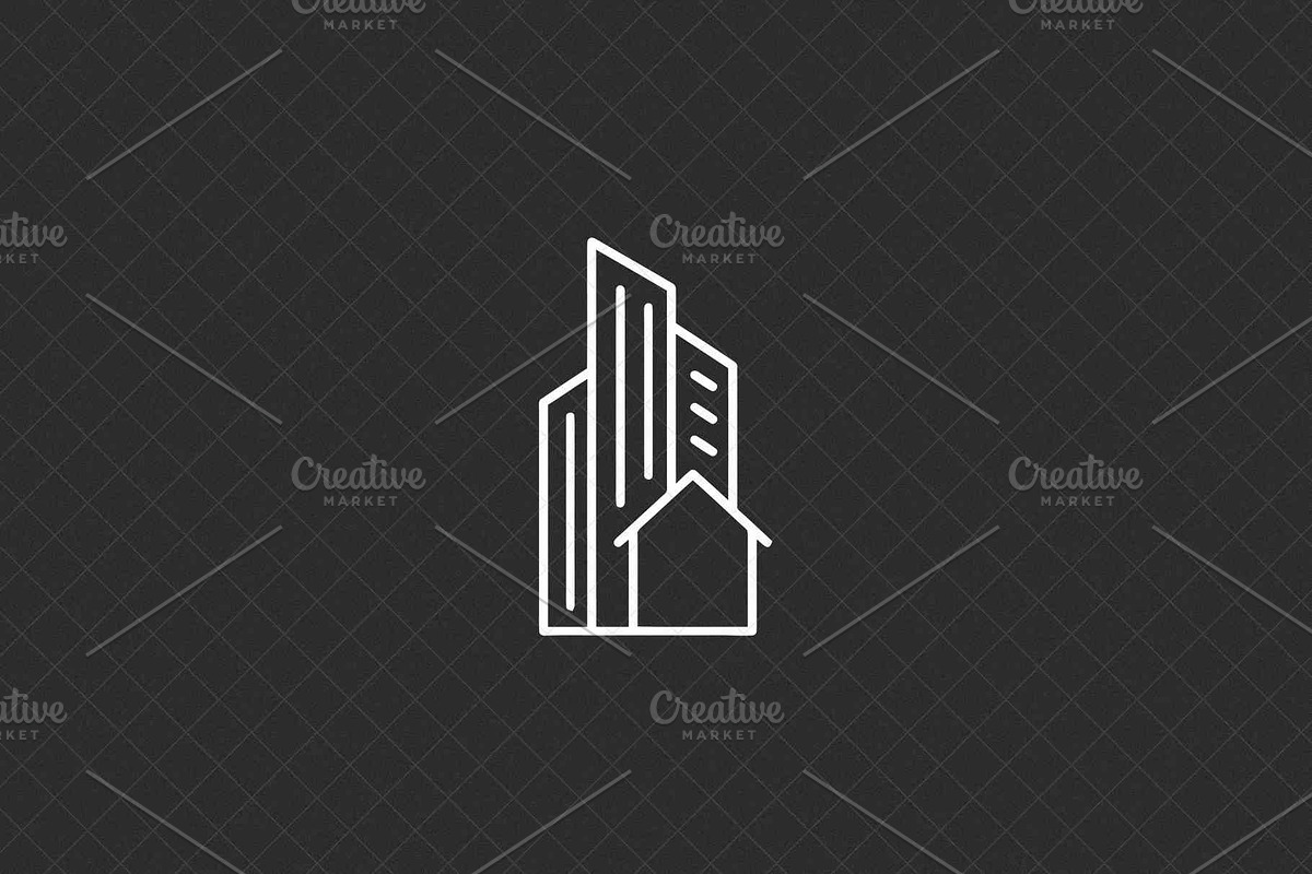 Minimalist Building Icon Skyscraper, an Object Illustration by Vectorium Studio (Photo 3 of 4)