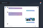 Uny Chat v1.0 - Figma Template, an App Template by emagweb (Thumbnail 12 of 39)