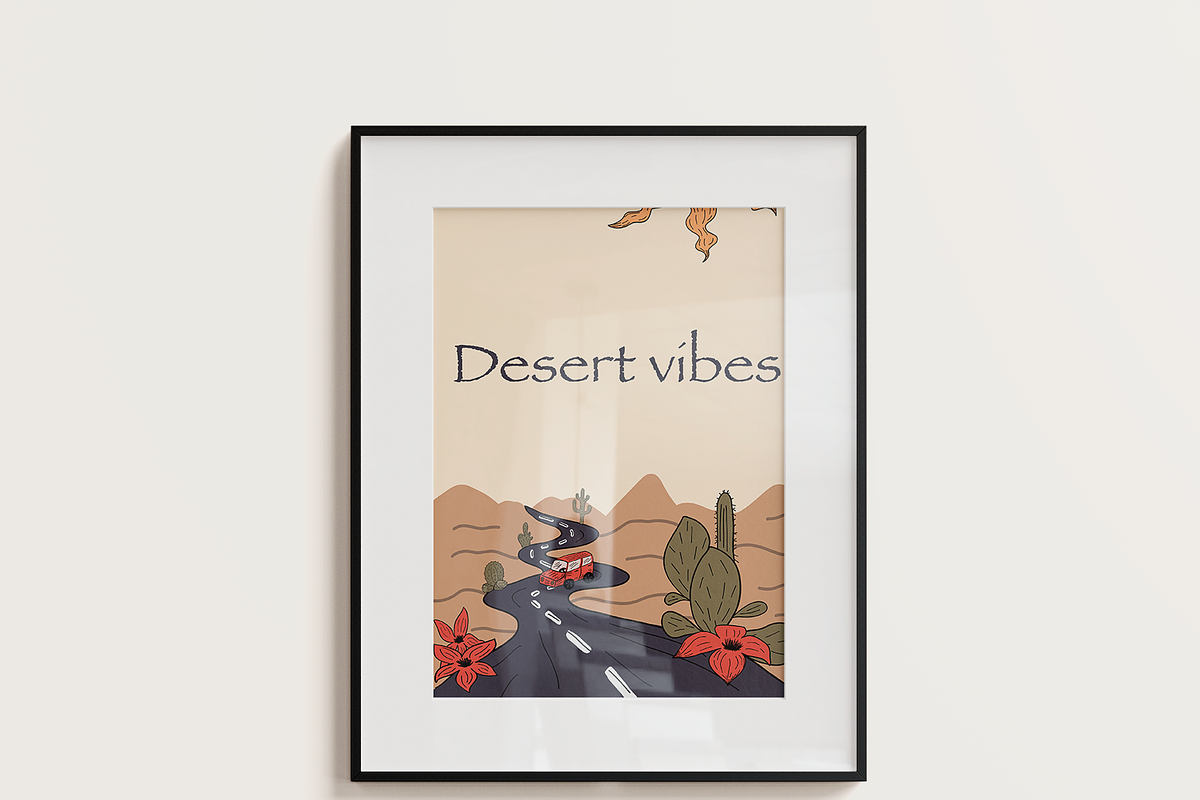 Arizona vibes seamless patterns, a Pattern Graphic by Daria Balaeva (Photo 7 of 9)