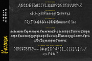 Kareema - Vintage Urban Display Font, a Handwritten Font by Azcreative Studio (Thumbnail 9 of 12)
