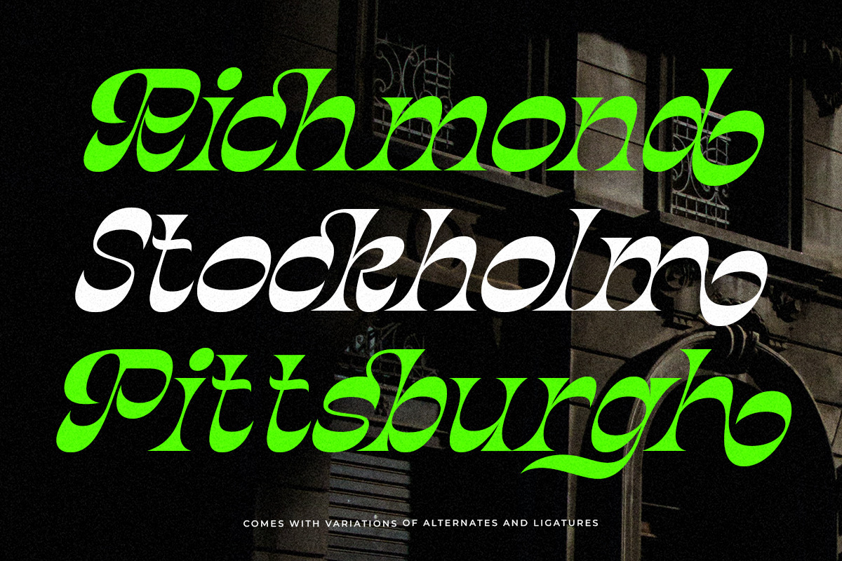 Rosback – Display Serif, a Serif Font by Shakira Studio (Photo 5 of 10)