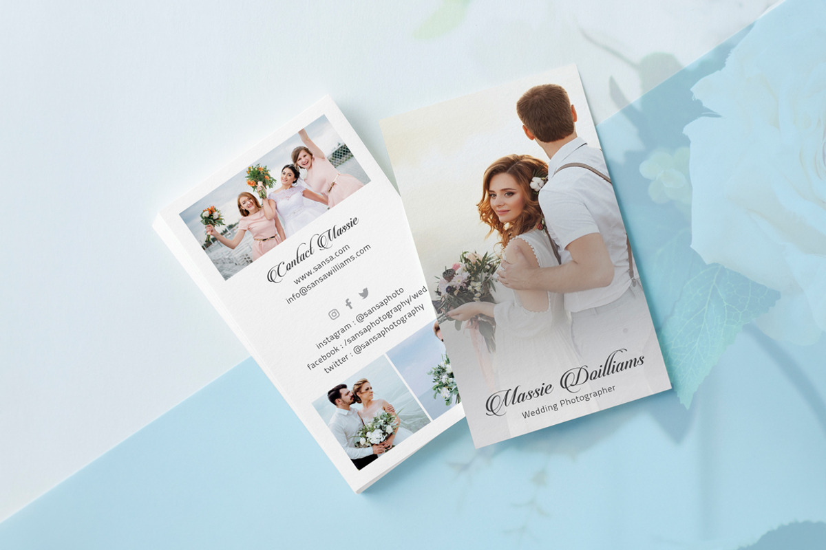 Wedding Photography Business Card, a Business Card Template by Orcshape Studio (Photo 3 of 3)
