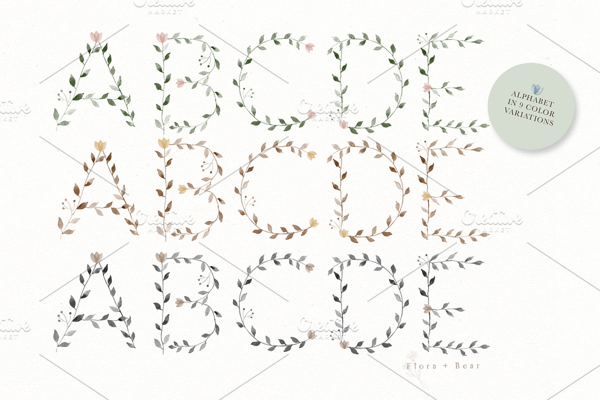 The Woodland Alphabet, an Animal Illustration by Flora+Bear (Photo 6 of 16)