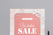 Winter Sale Flyer Template, a Flyer Template by MightyDesign (Thumbnail 2 of 8)