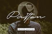 Patton Delicate Signature Typeface, a Script Font by takoliko (Thumbnail 1 of 11)