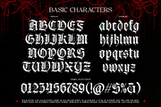 Gryphire Black Typeface, a Blackletter Font by alit design (Thumbnail 6 of 20)