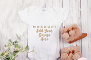 Onesie Mockup Bundle, Baby Bodysuit, an Apparel Mockup by SUBLIME Styled Stock (Thumbnail 8 of 17)