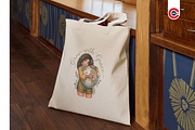Cute Curly Hair Boho Afro Girls, a Person Illustration by C-Kav (Thumbnail 8 of 14)
