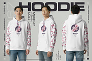 Oversized Hoodie Mockup on Asian Man, a Hoody Mockup by Grow Design Craft Studio (Thumbnail 1 of 7)