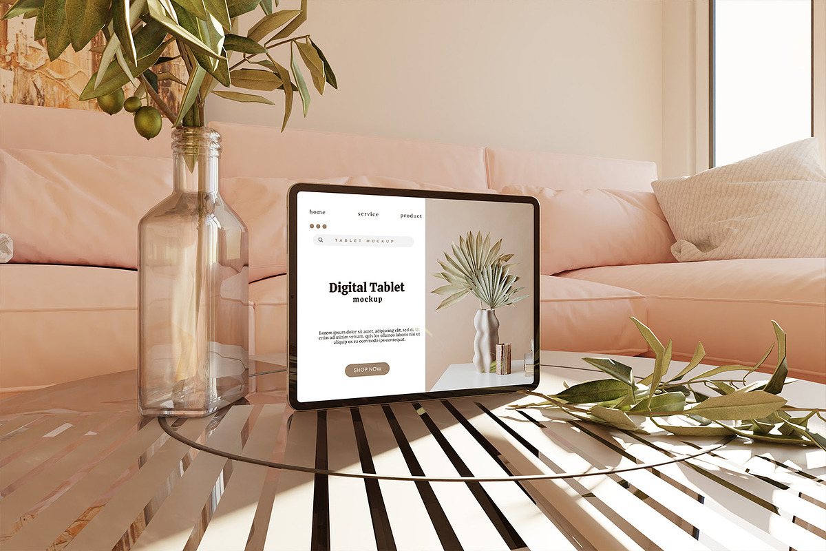 iPad Pro Mockup, an iPad Mockup by graphicsecond (Photo 5 of 5)