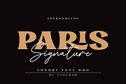 Paris Signature - Luxury Font Duo, a Serif Font by Typebae (Thumbnail 1 of 11)