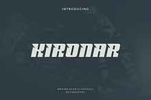 Kironar - Modern Sport Typeface
