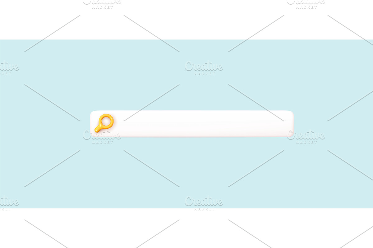 Search bar template for website, a Templates & Theme by Modern vector