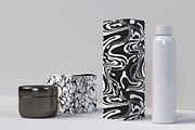 Liquid Seamless Patterns Set, a Pattern Graphic by Curly_Pat (Thumbnail 3 of 5)