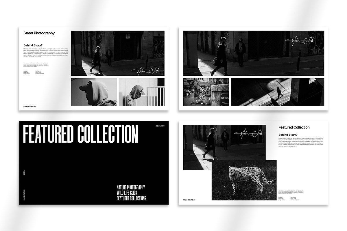 Photographer Portfolio Presentation, a Presentation Template by Oriofix (Photo 9 of 11)