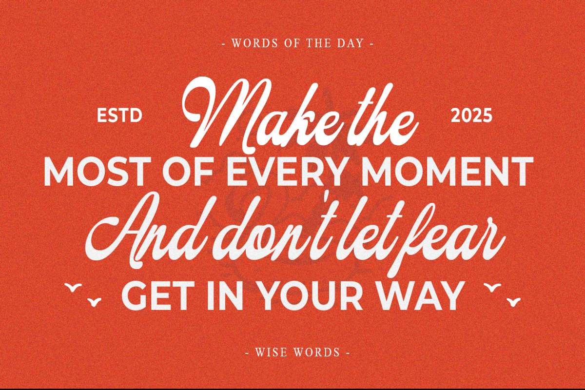 Simphoni Cloffer, a Script Font by IM Studio (Photo 5 of 11)