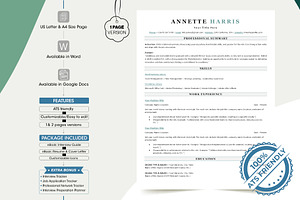 Minimalist ATS Resume Template