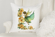 Whimsical Spring Fairy Clipart, an Illustration by designcity5 (Thumbnail 4 of 5)