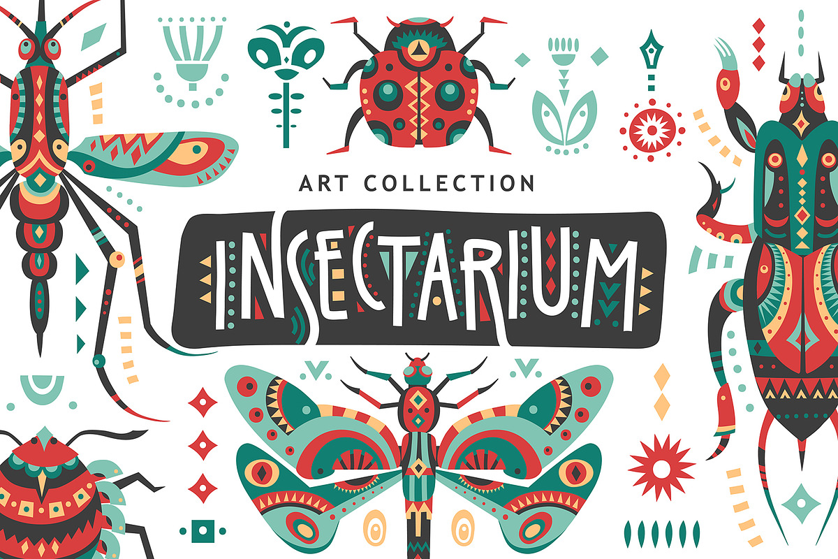 Insectarium - Art Collection, an Animal Illustration by Struvictory.art (Photo 1 of 10)