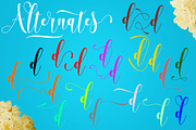 Advantages, a Script Font by Jhoen (Thumbnail 5 of 8)