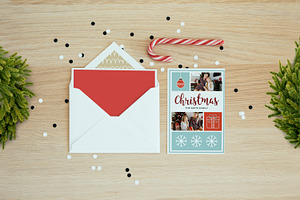 Christmas Postcard Template 5x7 V2