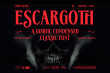 Escargoth – Gothic Condensed Classic