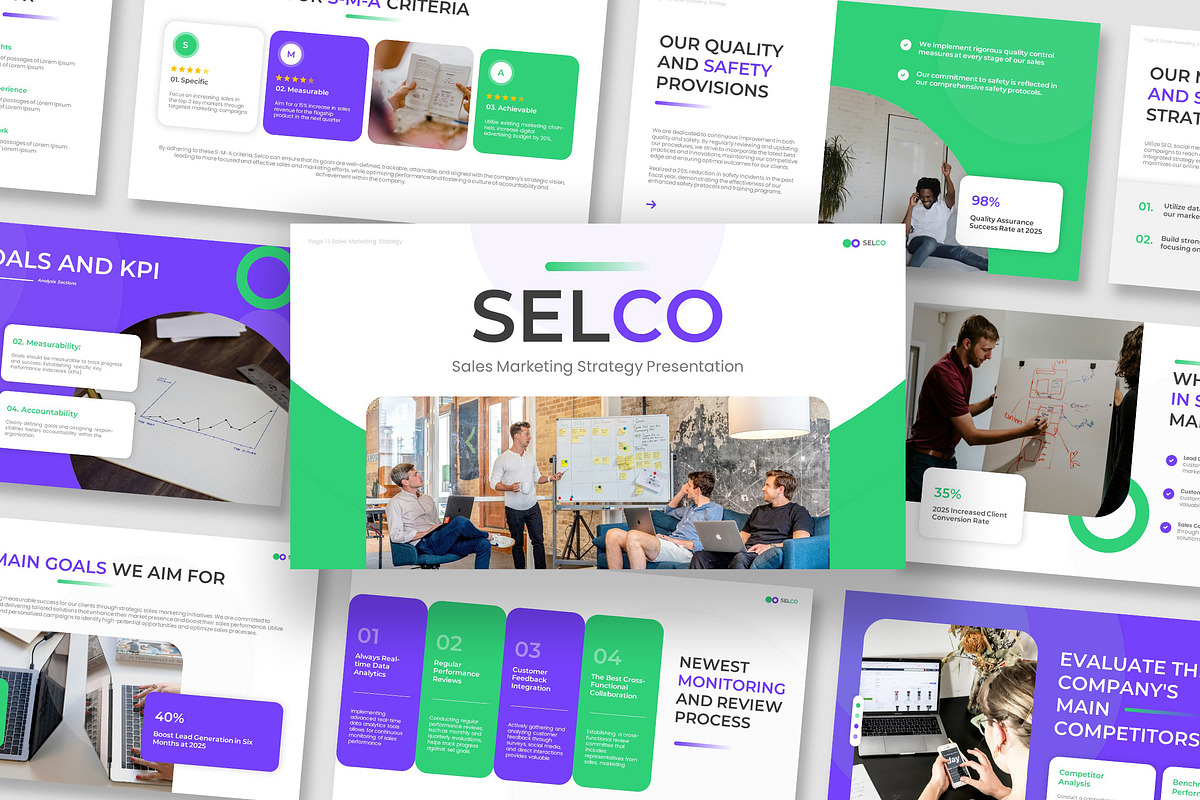 Selco Sales Marketing Startegy, a Presentation Template by kerismaker (Photo 1 of 10)