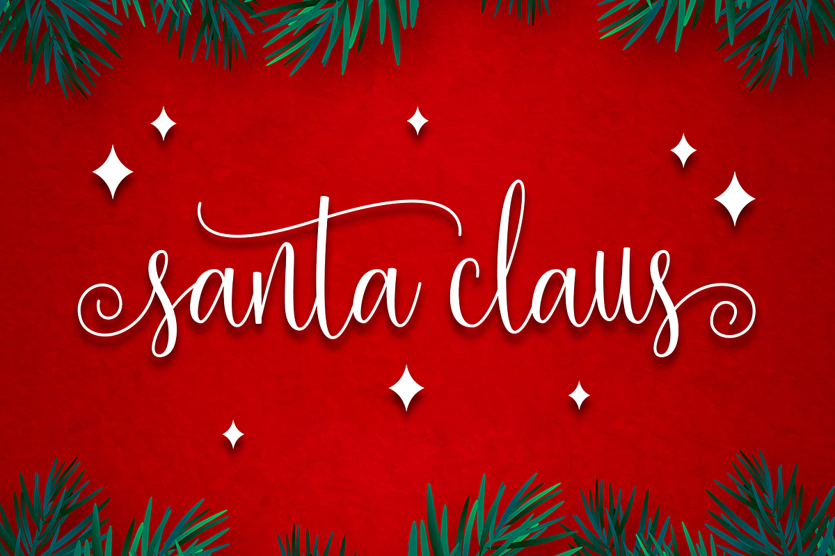Merry Christmas, a Script Font by Artkenza (Photo 3 of 9)