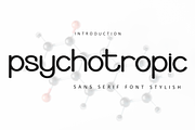 Psychotropic, a Sans Serif Font by FreshTypeINK (Thumbnail 1 of 8)