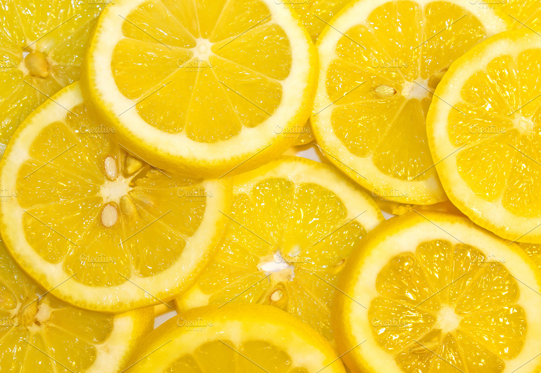 orange slices background