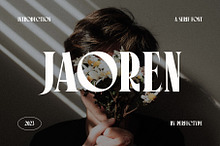 Jaoren Elegant Serif Font Typeface