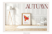 AUTUMN. Hand draw watercolor, an Object Graphic by ma_i_vi (Thumbnail 14 of 14)