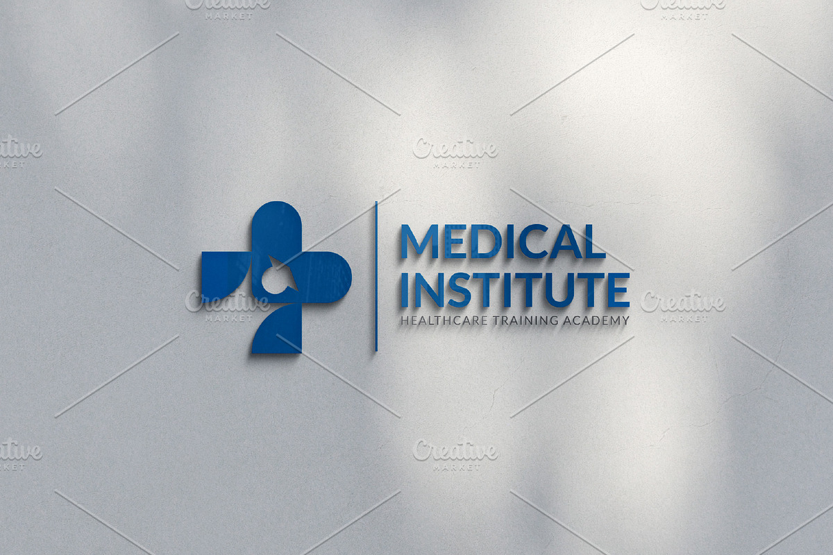 Medical institute healthcare logo, a Branding & Logo Template by Amadul11 (Photo 3 of 4)