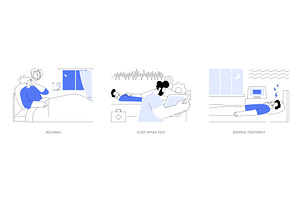 Sleep medicine abstract concept, a Healthcare Illustration by Visual Generation