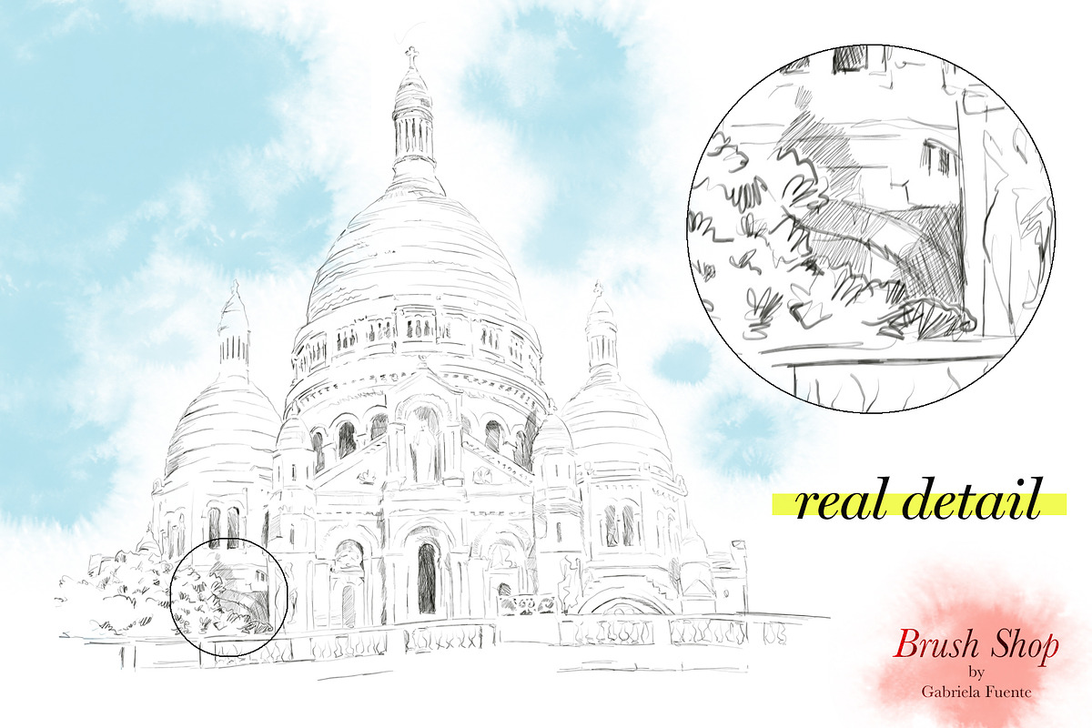 100 + Art Brushes for Procreate, a Brush Add-On by The_Brush_Shop