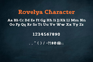 Rovelya Modern Serif Font