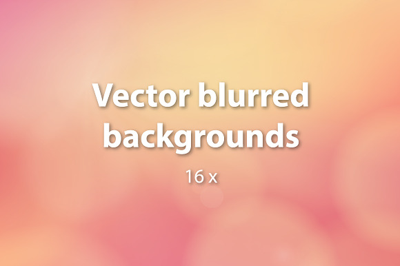 Vector blurred backgrounds preview 6