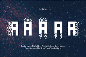 Pixel Bit Typeface