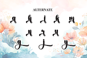 Simple Angela | Script Font, a Handwritten Font by Scratchones (Thumbnail 8 of 9)