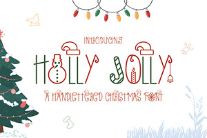 Holly Jolly - A Christmas Font