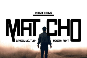 Mat Cho, a Sans Serif Font by Canden Meutuah