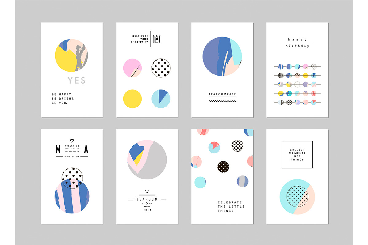 Happy Circles, a Templates & Theme by Lera Efremova (Photo 3 of 5)