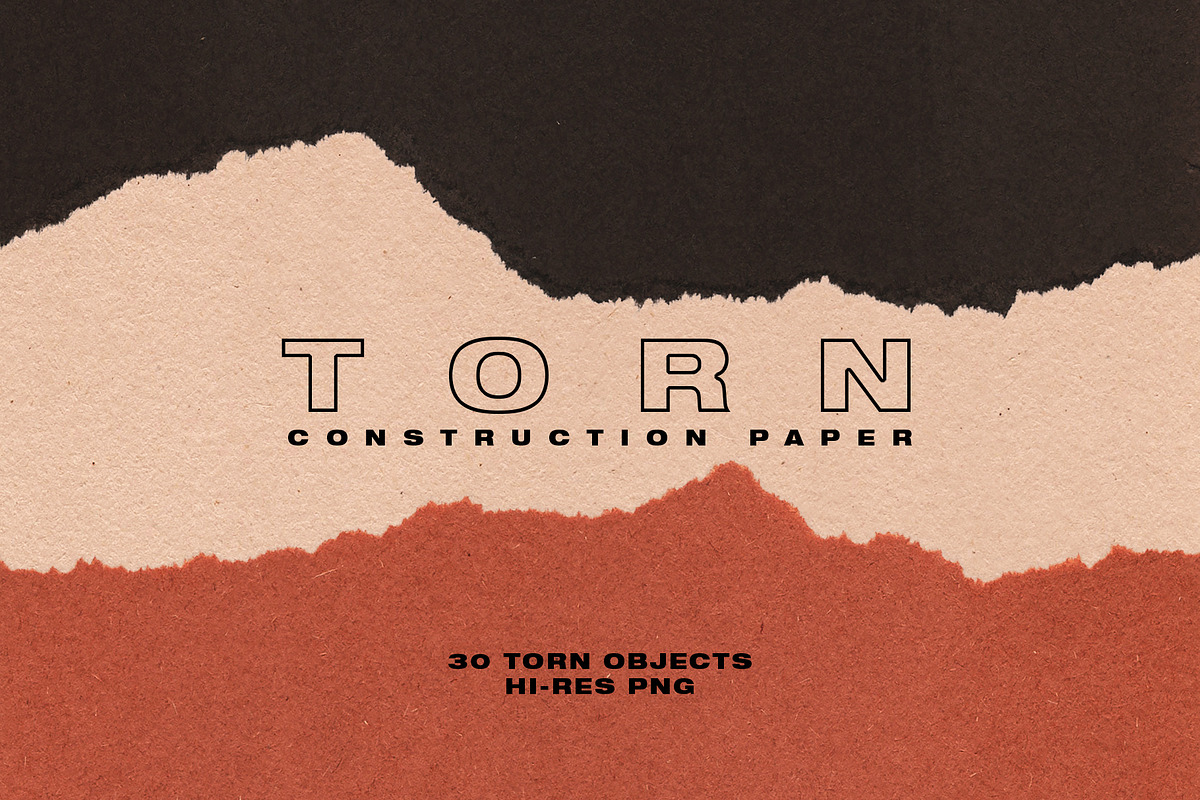 Torn Construction Paper, an Object Graphic by The Fake PNG (Photo 1 of 7)