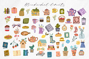 Summer hygge clipart &digital papers, a Seasonal Illustration by Yelloo Fish (Thumbnail 4 of 10)