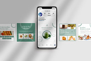 Food & Restaurant Instagram Bundle, a Social Media Template by TheBrightGrap (Thumbnail 17 of 23)