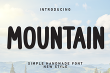 Mountain | Script Font