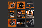 Boxing Instagram Templates, a Social Media Template by Azruca (Thumbnail 3 of 11)