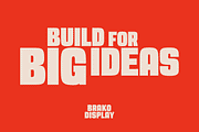 Brako – Bold Display Font, a Sans Serif Font by Vectorian (Thumbnail 5 of 7)