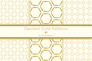 Opulent Gold Patterns, a Pattern Graphic by HMJS Designs (Thumbnail 4 of 8)